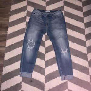 Kancan distressed jeans